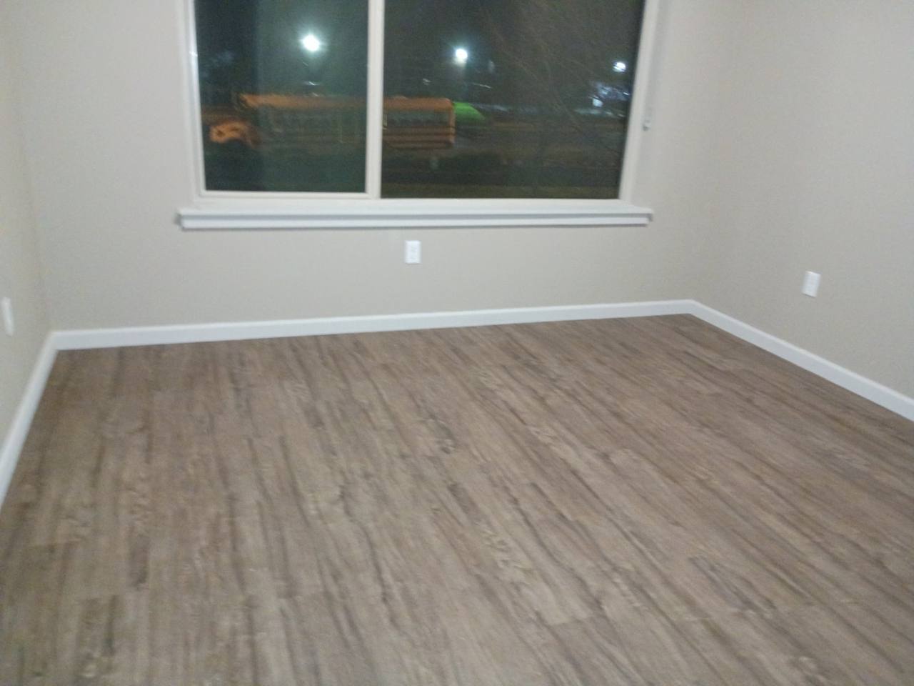 Empty clean room ready for move-in